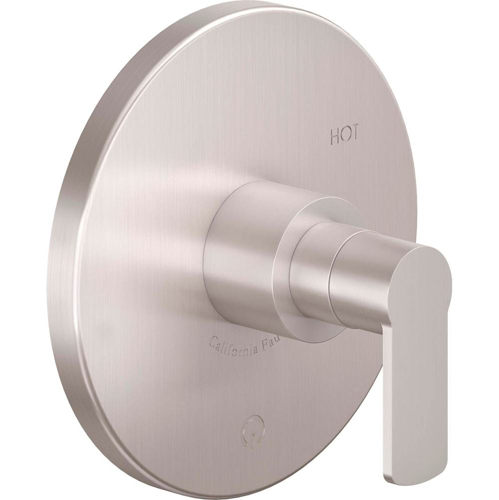 California Faucets - Pressure Balance Trim Only - Gloss White