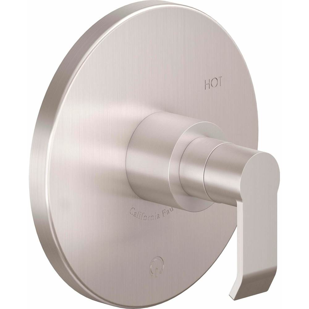 California Faucets - Pressure Balance Trim Only - Gloss White