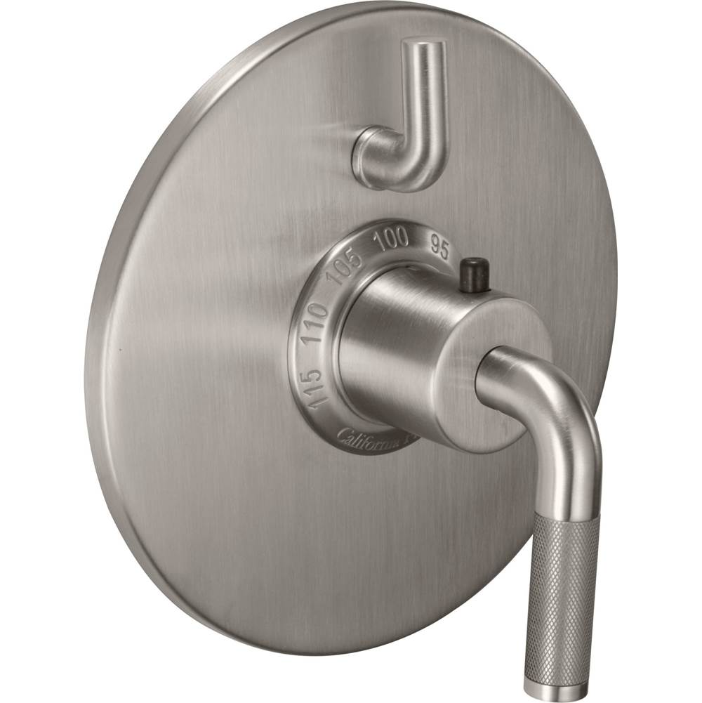 California Faucets - StyleTherm Trim Only with Single Volume Control - Gloss White