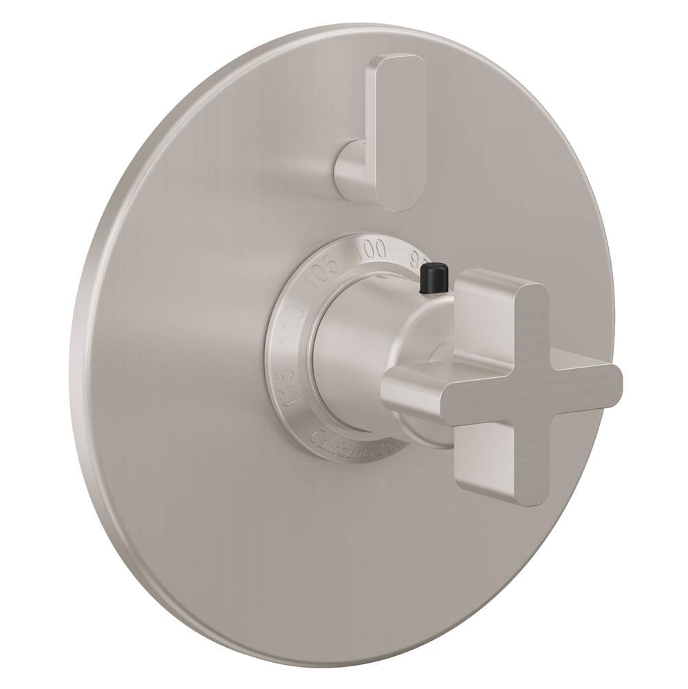 California Faucets - StyleTherm Trim Only With Single Volume Control - Gloss White
