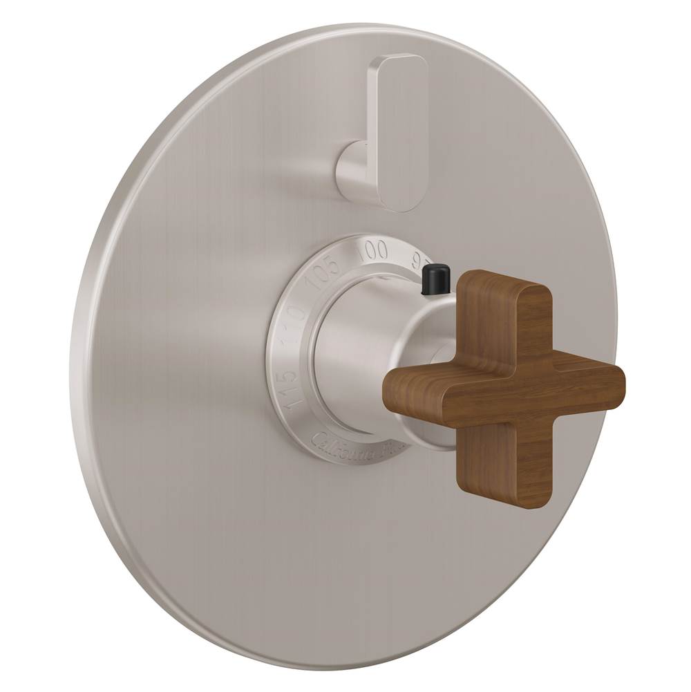 California Faucets - StyleTherm Trim Only With Single Volume Control - Gloss White