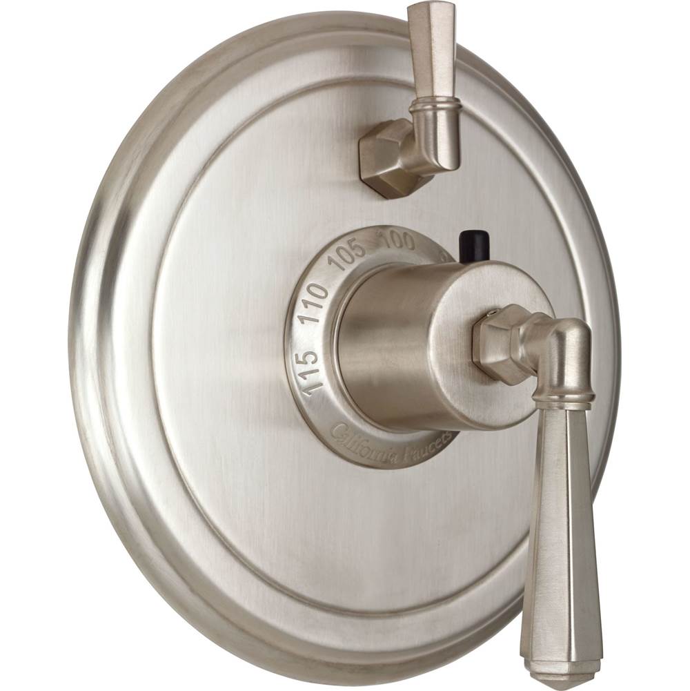 California Faucets - StyleTherm Trim Only with Single Volume Control - Gloss White