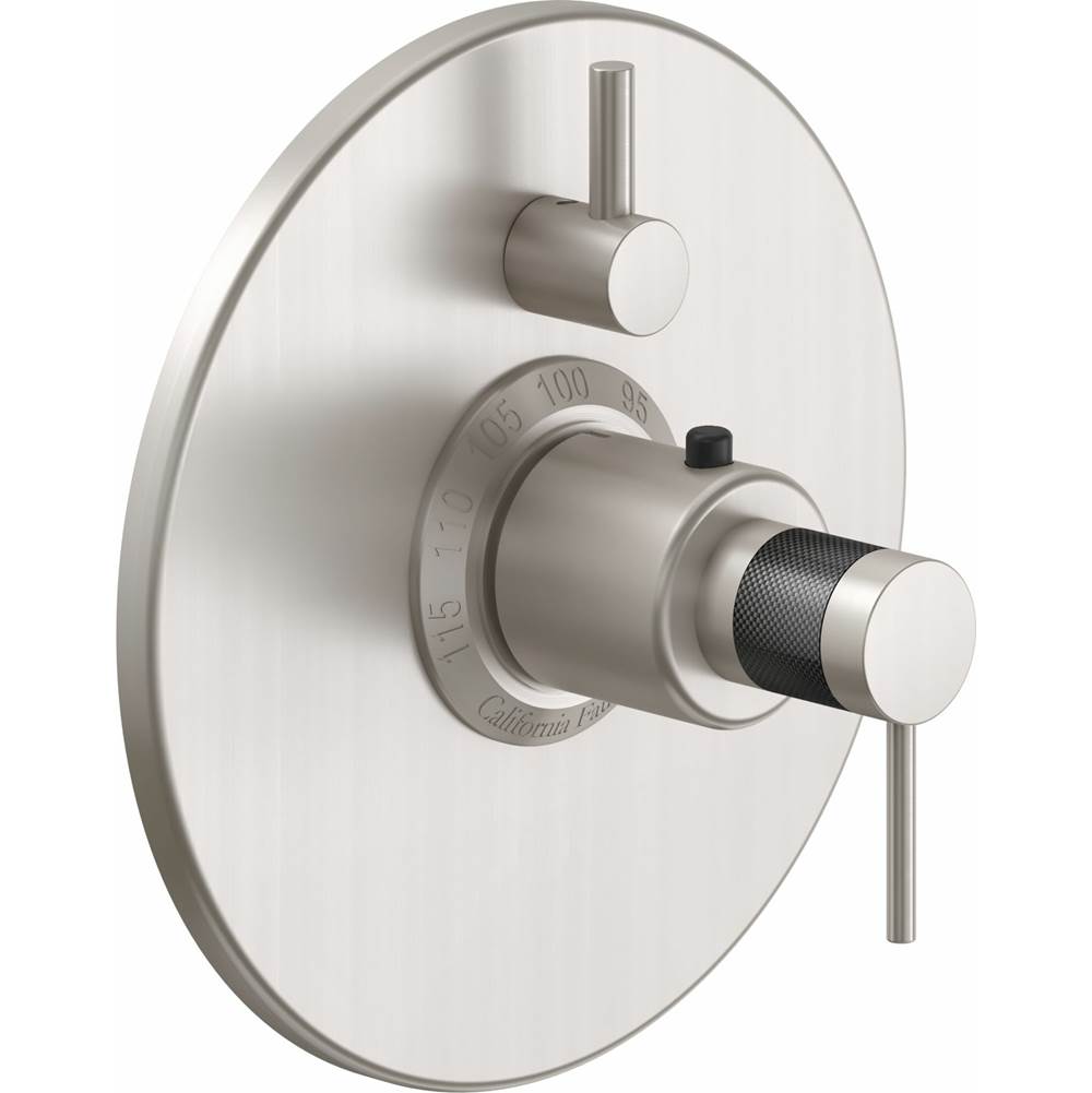 California Faucets - StyleTherm Trim Only with Single Volume Control - Gloss White