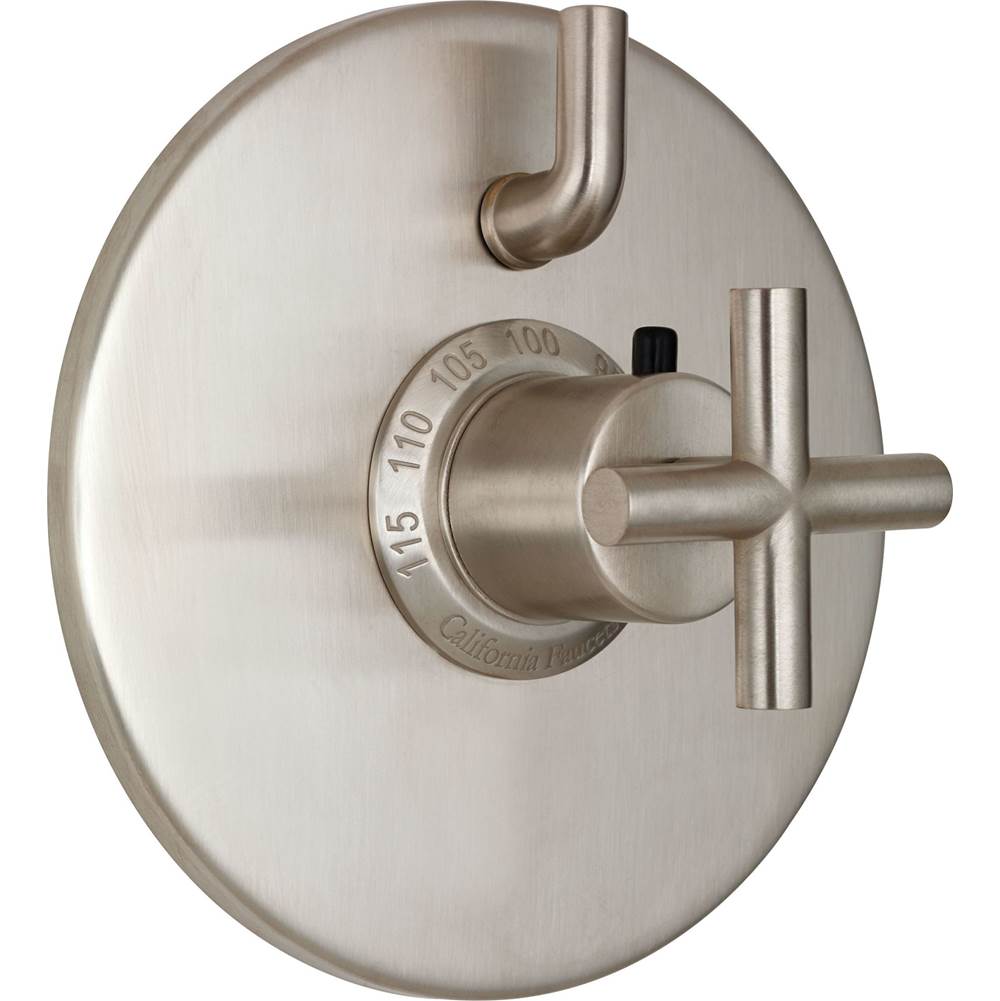 California Faucets - StyleTherm Trim Only with Single Volume Control - Gloss White