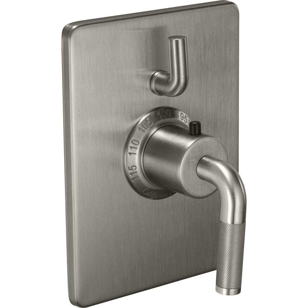 California Faucets - StyleTherm Trim Only with Single Volume Control - Gloss White