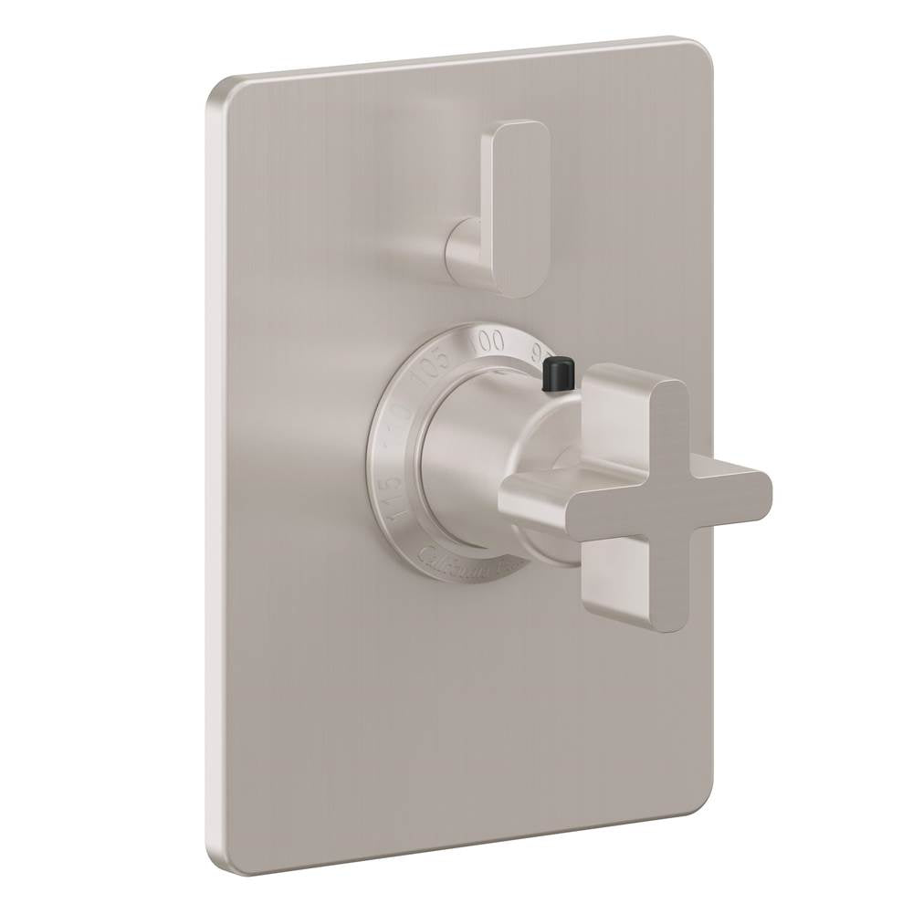 California Faucets - StyleTherm Trim Only With Single Volume Control - Gloss White
