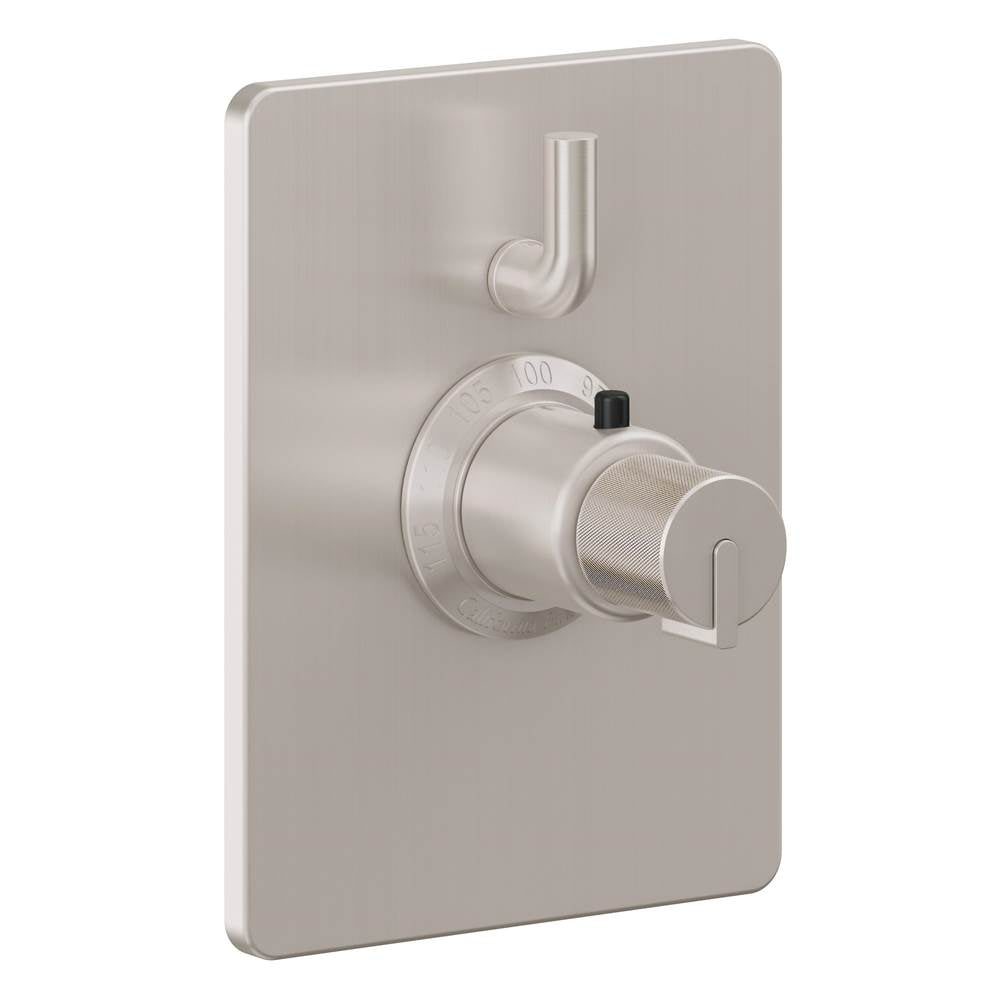 California Faucets - StyleTherm Trim Only With Single Volume Control - Gloss White