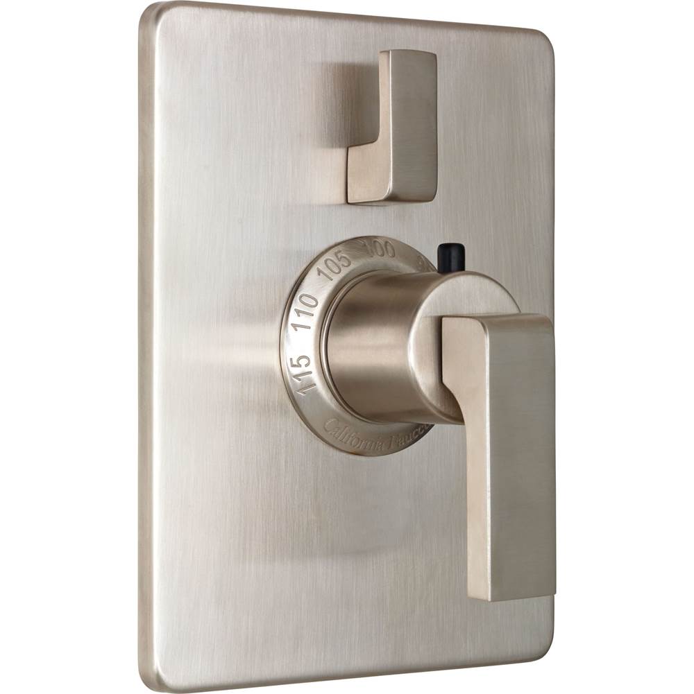California Faucets - StyleTherm Trim Only with Single Volume Control - Gloss White