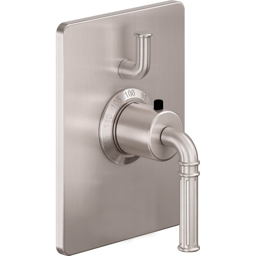 California Faucets - StyleTherm Trim Only with Single Volume Control - Gloss White