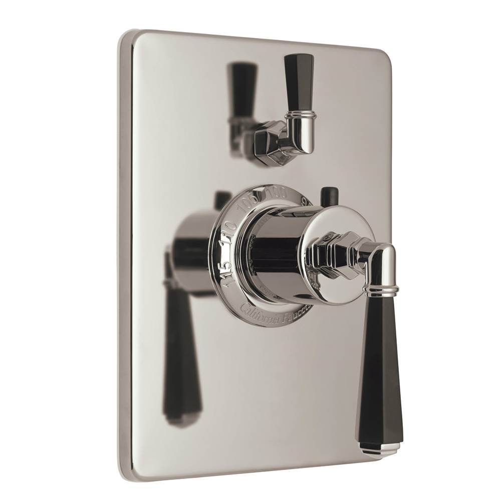 California Faucets - StyleTherm Trim Only with Single Volume Control - Gloss White
