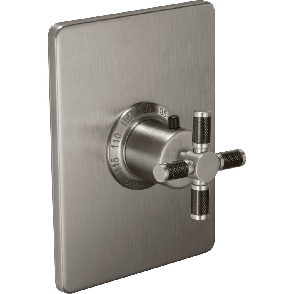 California Faucets - StyleTherm 3/4'' Thermostatic Trim Only - Gloss White
