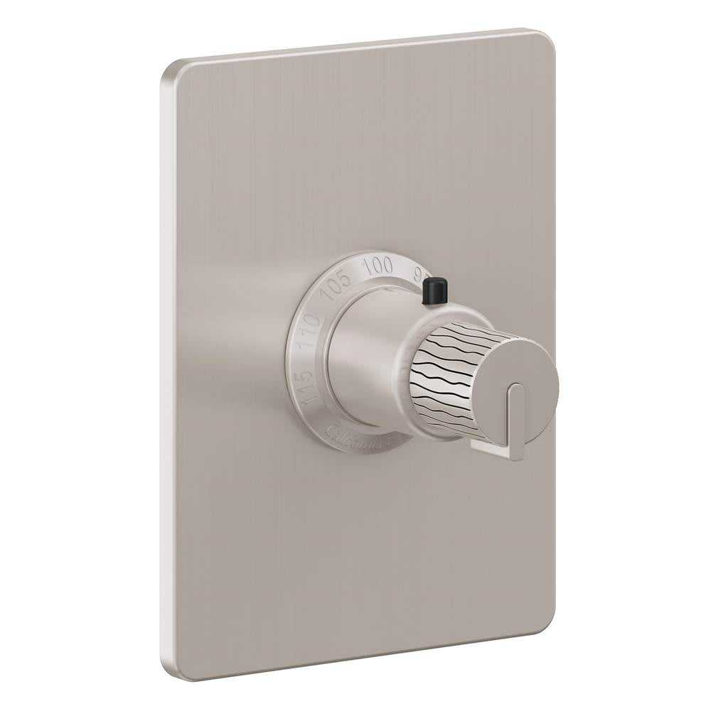California Faucets - StyleTherm 3/4'' Thermostatic Trim Only - Ultra Stainless Steel Pvd