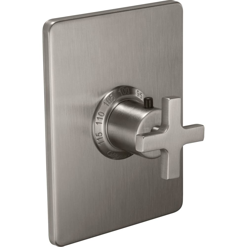 California Faucets - StyleTherm 3/4'' Thermostatic Trim Only - Gloss White