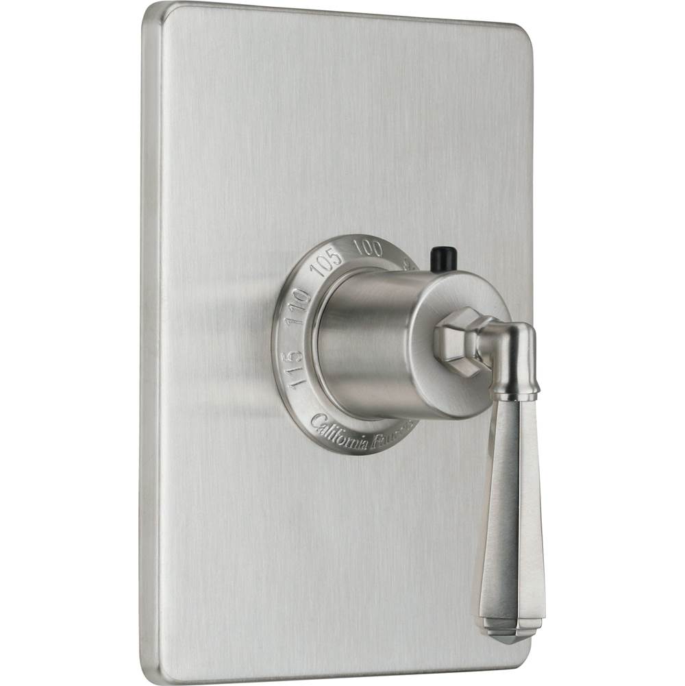 California Faucets - StyleTherm 3/4'' Thermostatic Trim Only - Gloss White