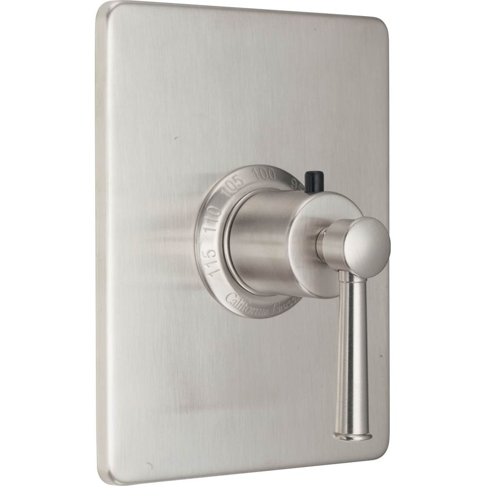California Faucets - StyleTherm 3/4'' Thermostatic Trim Only - Gloss White