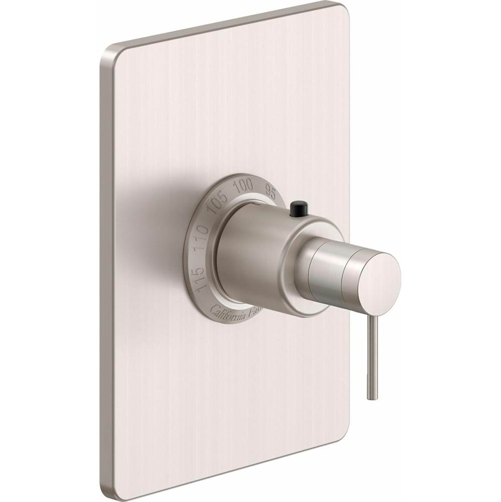 California Faucets - StyleTherm 3/4'' Thermostatic Trim Only - Gloss White
