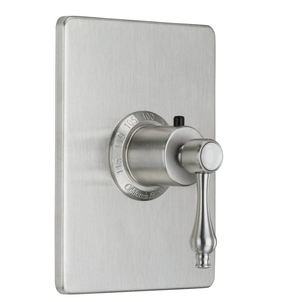 California Faucets - StyleTherm 3/4'' Thermostatic Trim Only - Gloss White