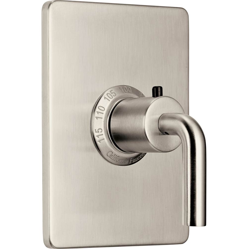 California Faucets - StyleTherm 3/4'' Thermostatic Trim Only - Gloss White