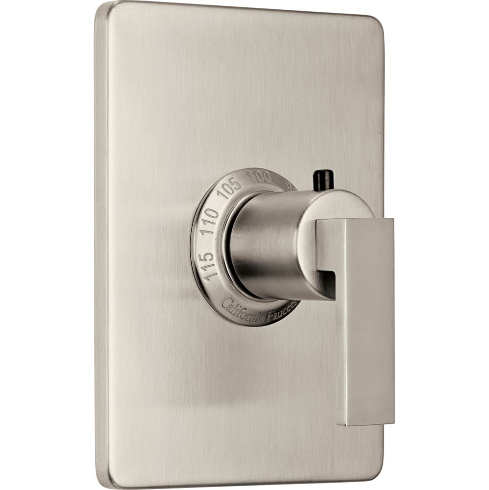 California Faucets - StyleTherm 3/4'' Thermostatic Trim Only - Gloss White