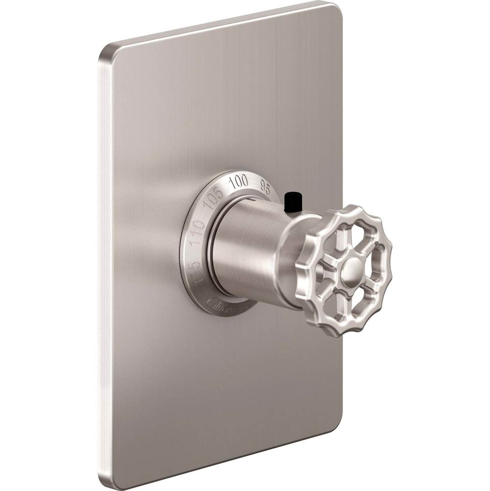 California Faucets - StyleTherm 3/4'' Thermostatic Trim Only - Gloss White