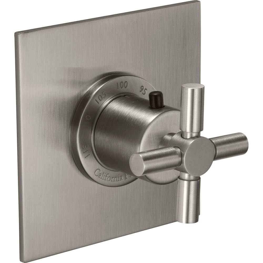 California Faucets - StyleTherm 3/4'' Thermostatic Trim Only - Gloss White