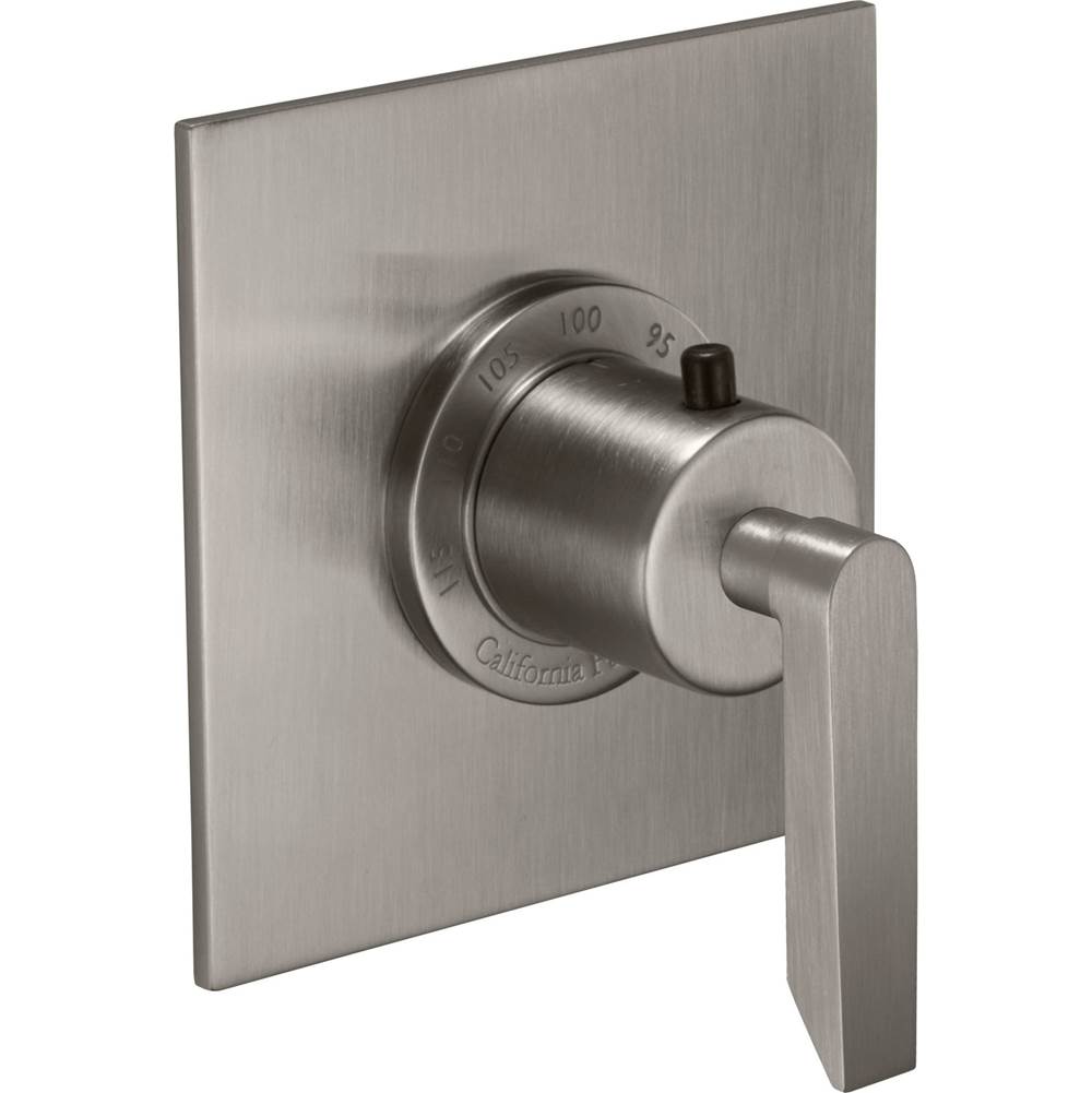 California Faucets - StyleTherm 3/4'' Thermostatic Trim Only - Gloss White