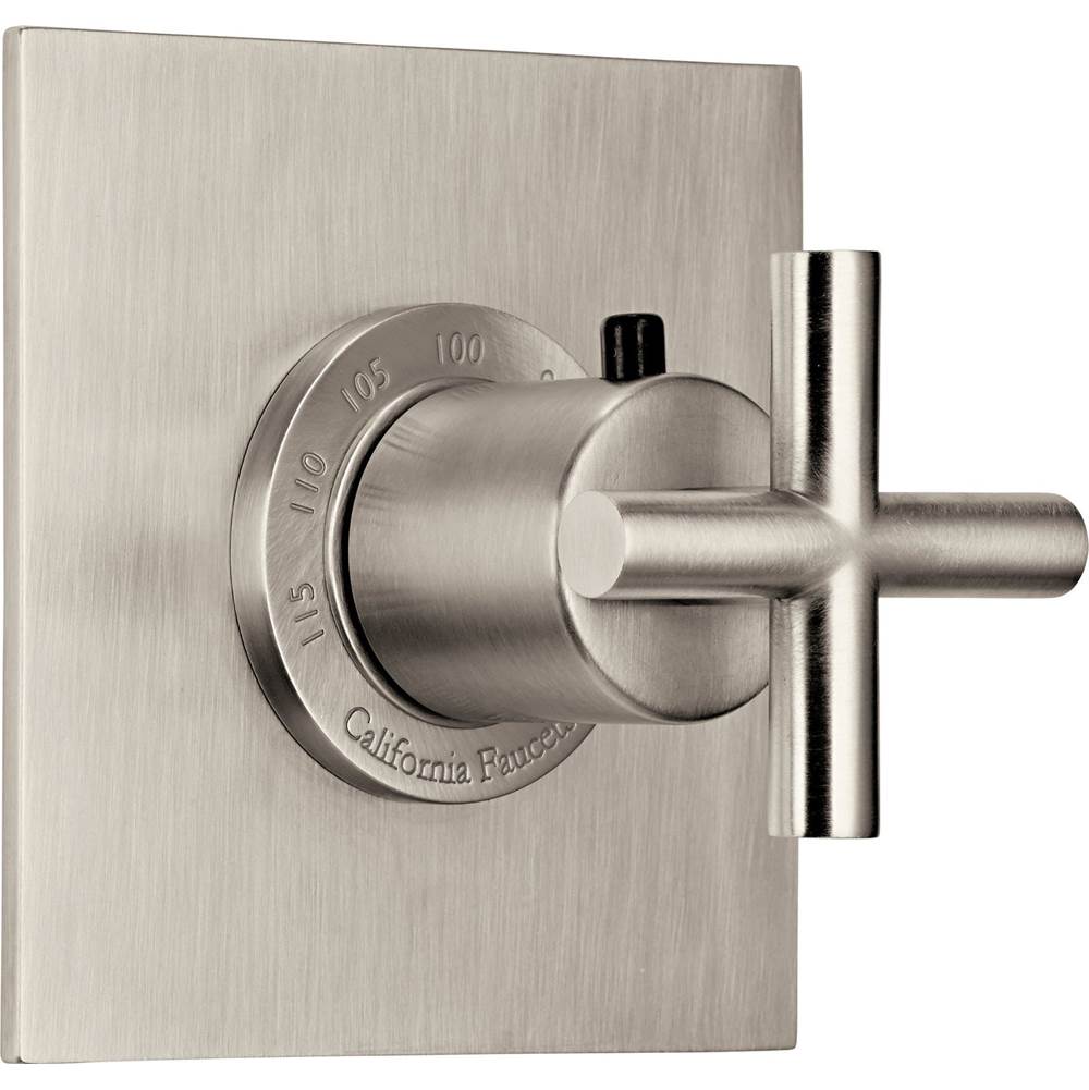 California Faucets - StyleTherm 3/4'' Thermostatic Trim Only - Gloss White