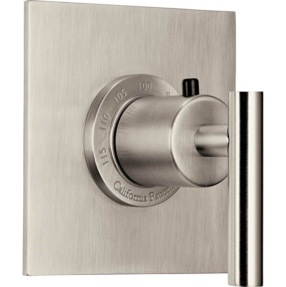 California Faucets - StyleTherm 3/4'' Thermostatic Trim Only - Gloss White