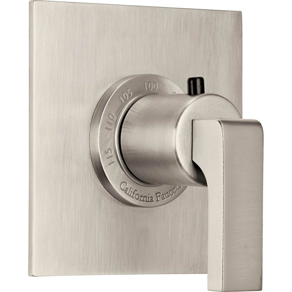 California Faucets - StyleTherm 3/4'' Thermostatic Trim Only - Gloss White