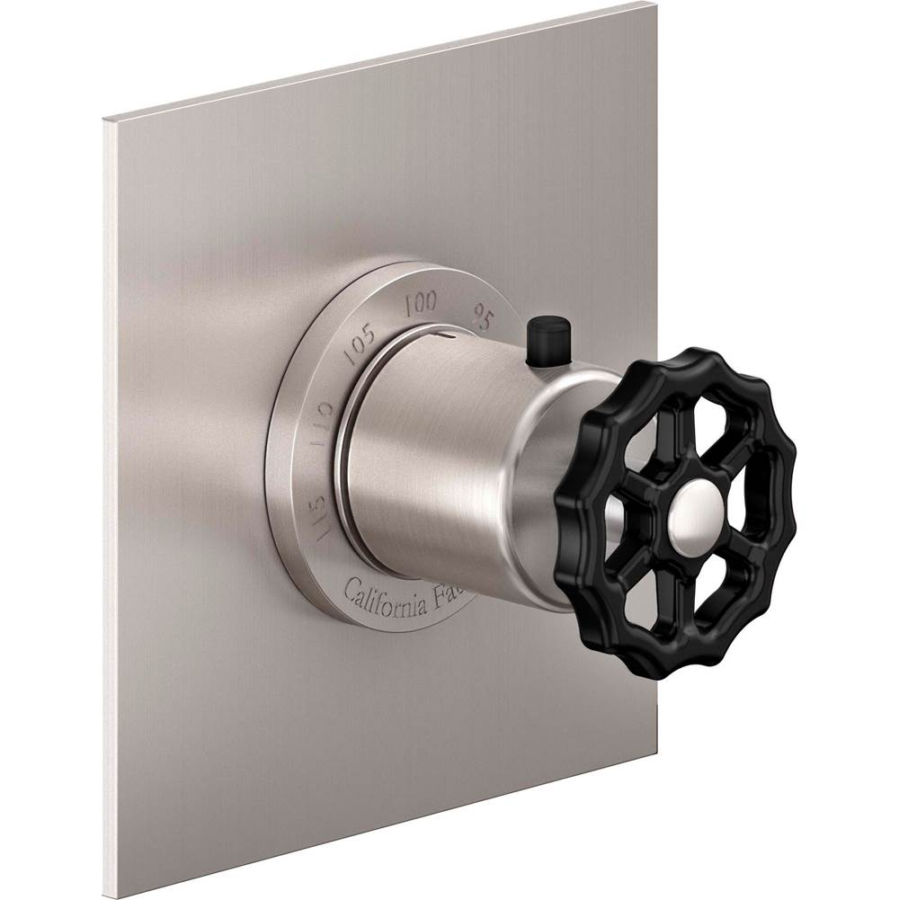 California Faucets - StyleTherm 3/4'' Thermostatic Trim Only - Gloss White