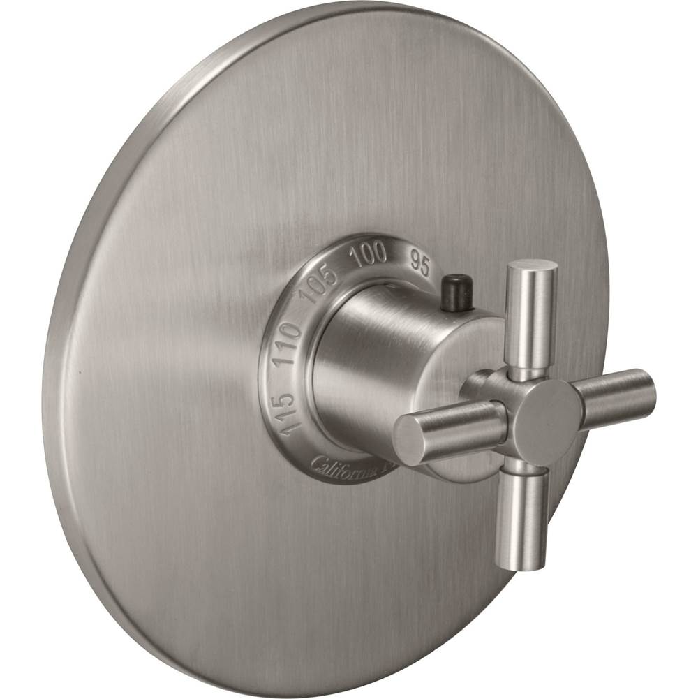 California Faucets - StyleTherm 3/4'' Thermostatic Trim Only - Gloss White