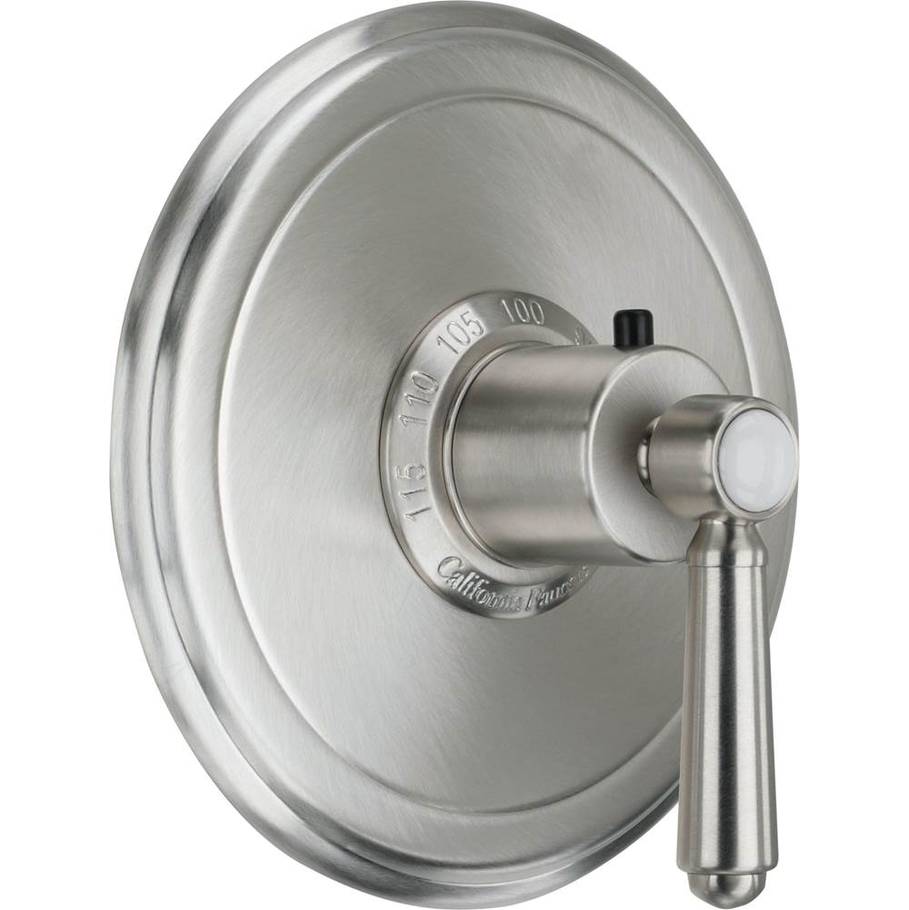 California Faucets - StyleTherm 3/4'' Thermostatic Trim Only - Gloss White