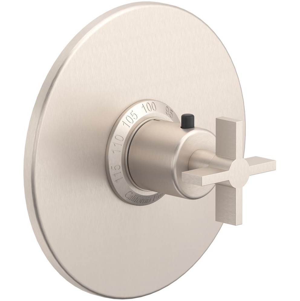 California Faucets - StyleTherm 3/4'' Thermostatic Trim Only - Gloss White