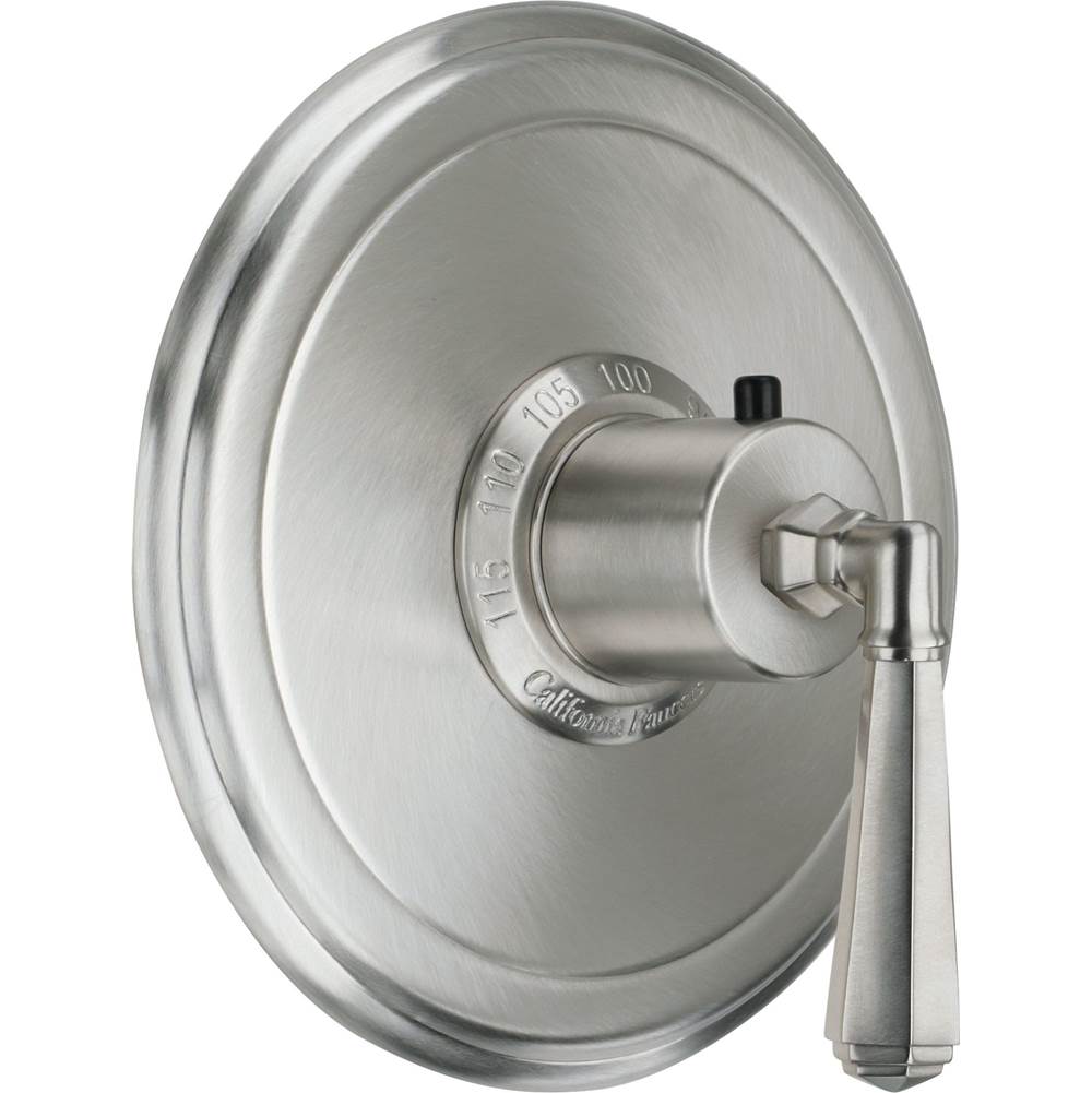 California Faucets - StyleTherm 3/4'' Thermostatic Trim Only - Gloss White