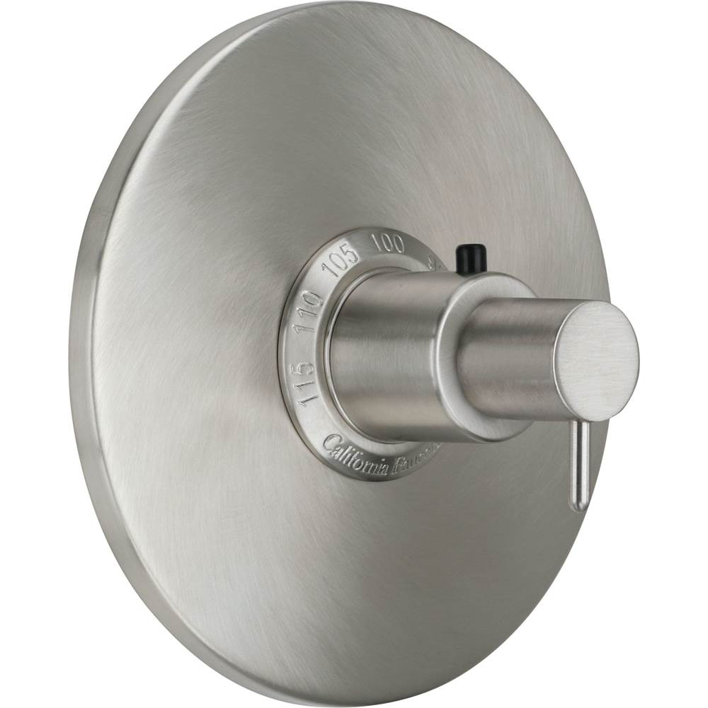 California Faucets - StyleTherm 3/4'' Thermostatic Trim Only - Gloss White