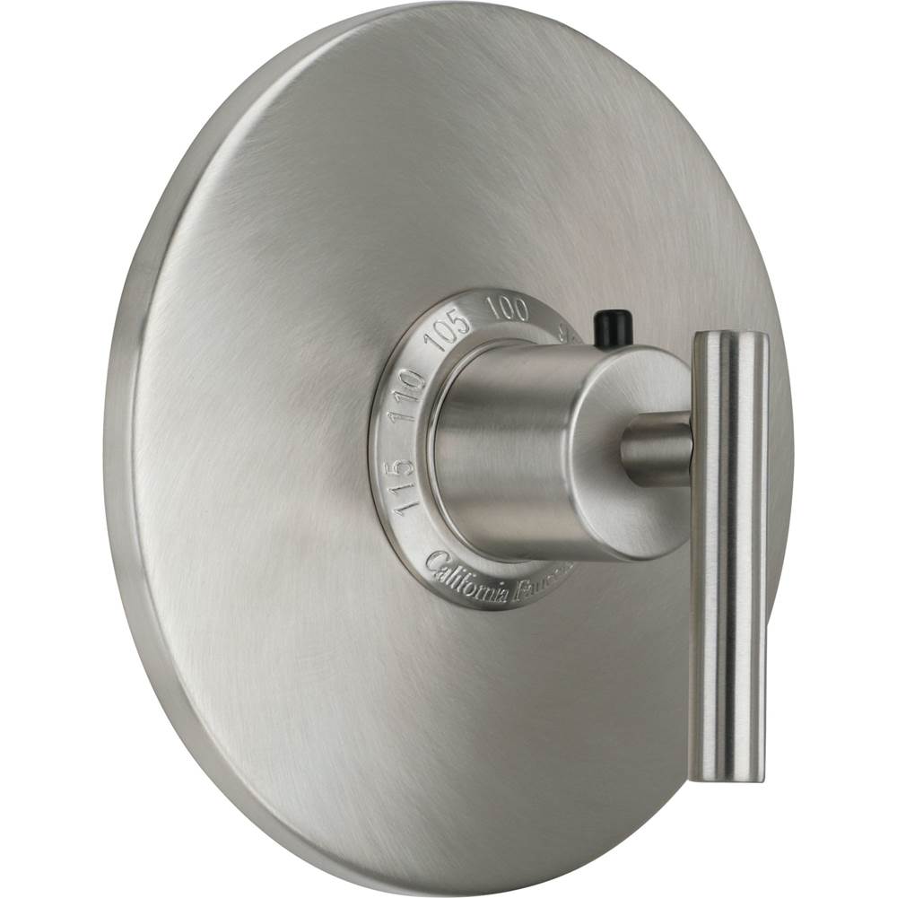 California Faucets - StyleTherm 3/4'' Thermostatic Trim Only - Gloss White