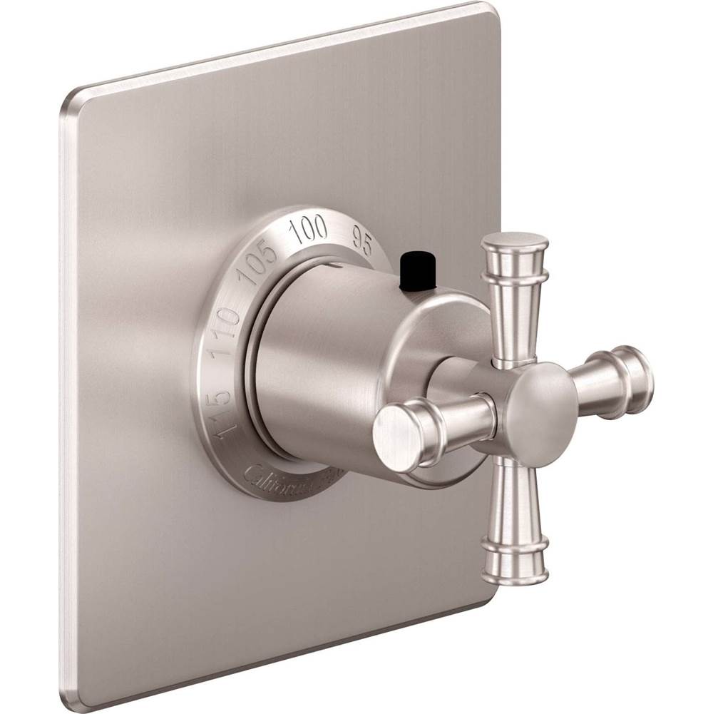 California Faucets - StyleTherm 3/4'' Thermostatic Trim Only - Gloss White
