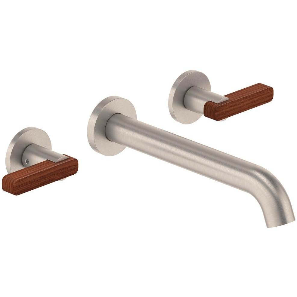 California Faucets - Two Handle Lavatory Wall Faucet Trim Only - Gloss White