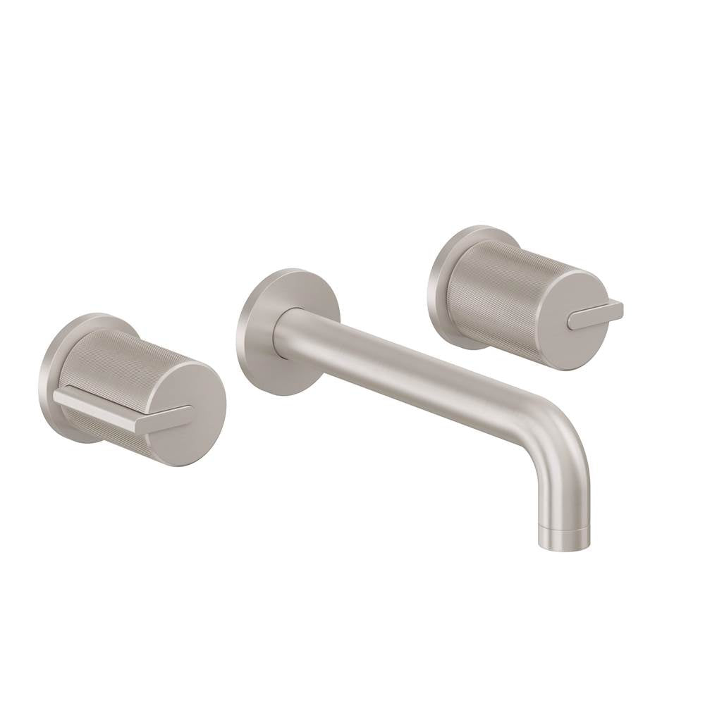 California Faucets - Two Handle Lavatory Wall Faucet Trim Only - Gloss White