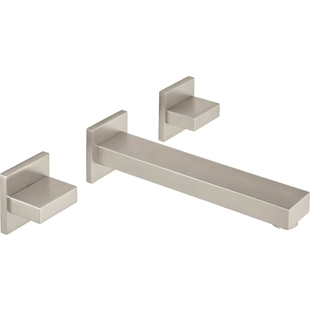 California Faucets - Two Handle Lavatory Wall Faucet Trim Only - Gloss White