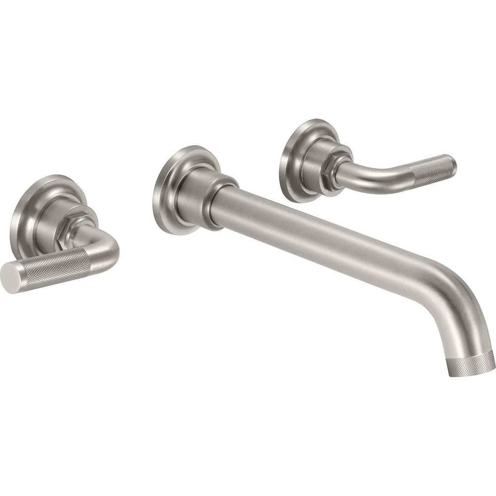 California Faucets - Two Handle Lavatory Wall Faucet Trim Only - Gloss White