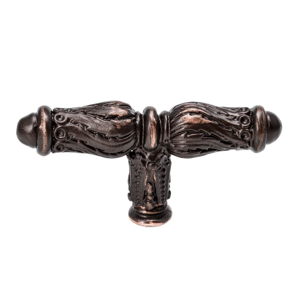 Carpe Diem Hardware - Acanthus Knob With Feather Scroll - Oil Rubbed Bronze
