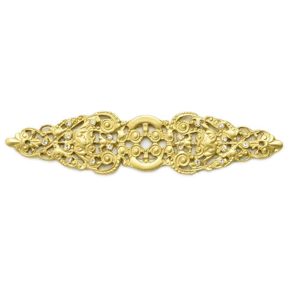 Carpe Diem Hardware - Cache 16'' O.C. Approx Towel Bar 5/8'' Smooth Center - Antique Brass