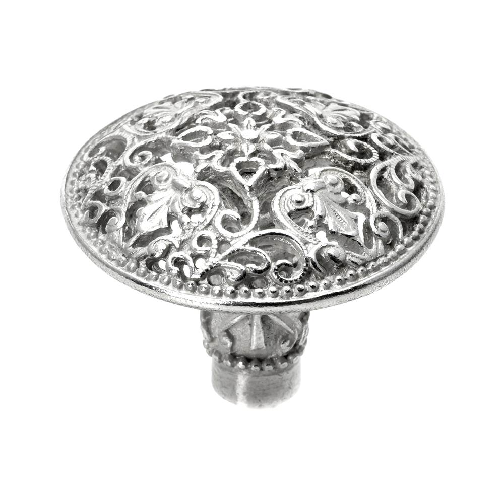 Carpe Diem Hardware - Juliane Grace Large Knob In Platinum. - Platinum