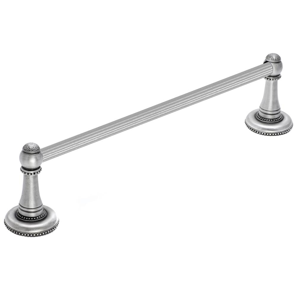 Carpe Diem Hardware - Millennium 24'' O.C. Approx Towel Bar w/ 5/8'' Reeded Center - Gilded Mercury
