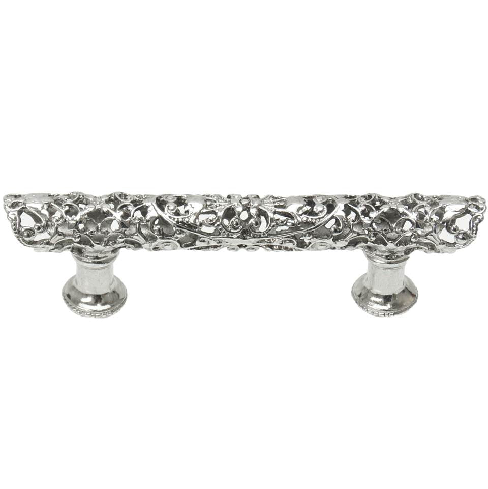 Carpe Diem Hardware - Juliane Grace 3'' O.C. Pull In Platinum. - Platinum