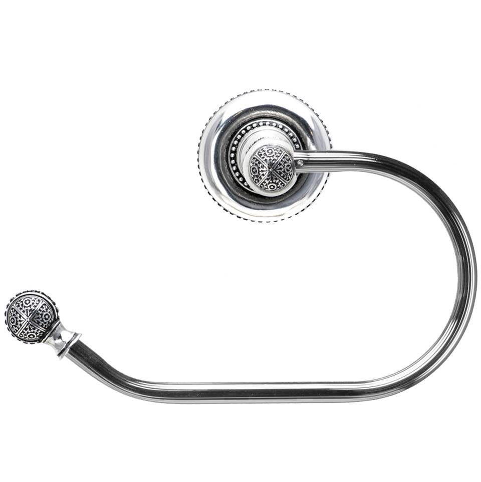 Carpe Diem Hardware - Millennium Swing Tissue Reeded Ring Left - Chalice