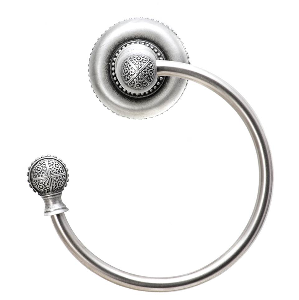 Carpe Diem Hardware - Millennium Swing Towel Smooth Ring Left - Soft Gold