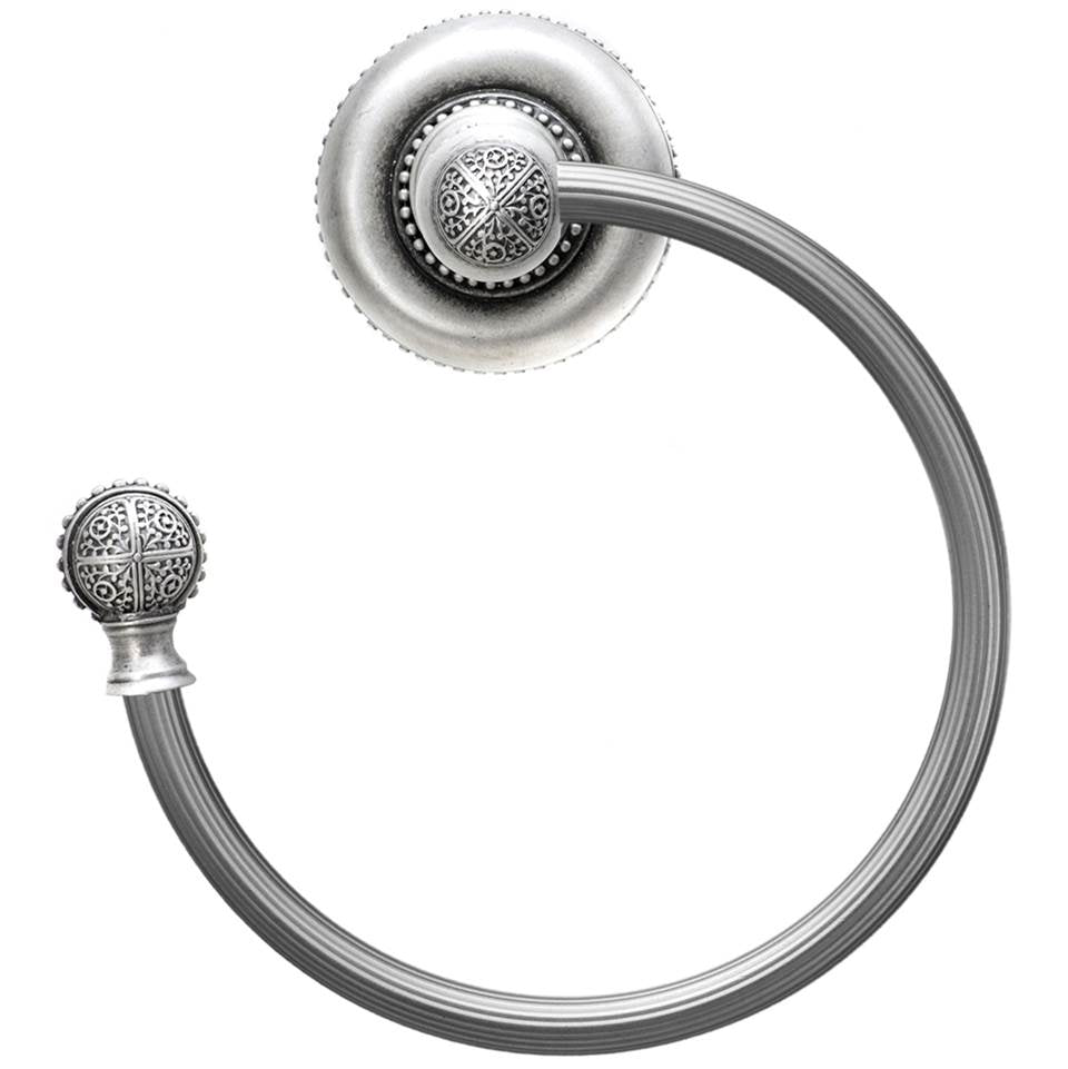 Carpe Diem Hardware - Millennium Swing Towel Reeded Ring Left - Chalice