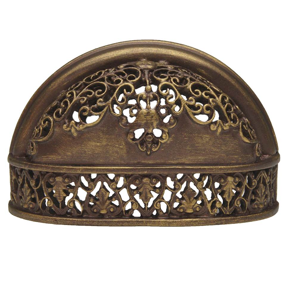 Carpe Diem Hardware - Juliane Grace 3'' Cup Pull In Antique Brass. - Antique Brass